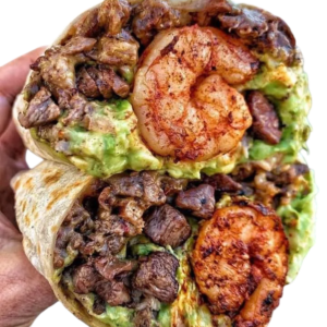 Burrito surf & turf