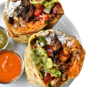 surf & turf birria burrito