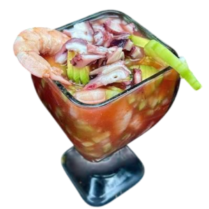 Cóctel de Camarón y Pulpo